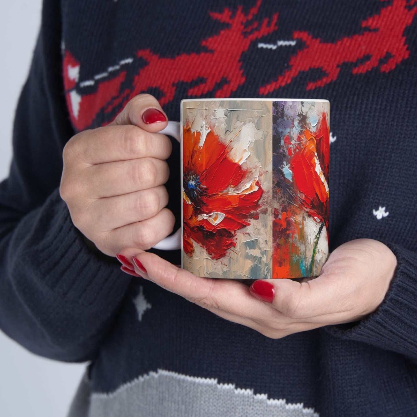 Unleash Your Creativity with Poppy Ceramic Mug: A Blossoming Artistic Journey