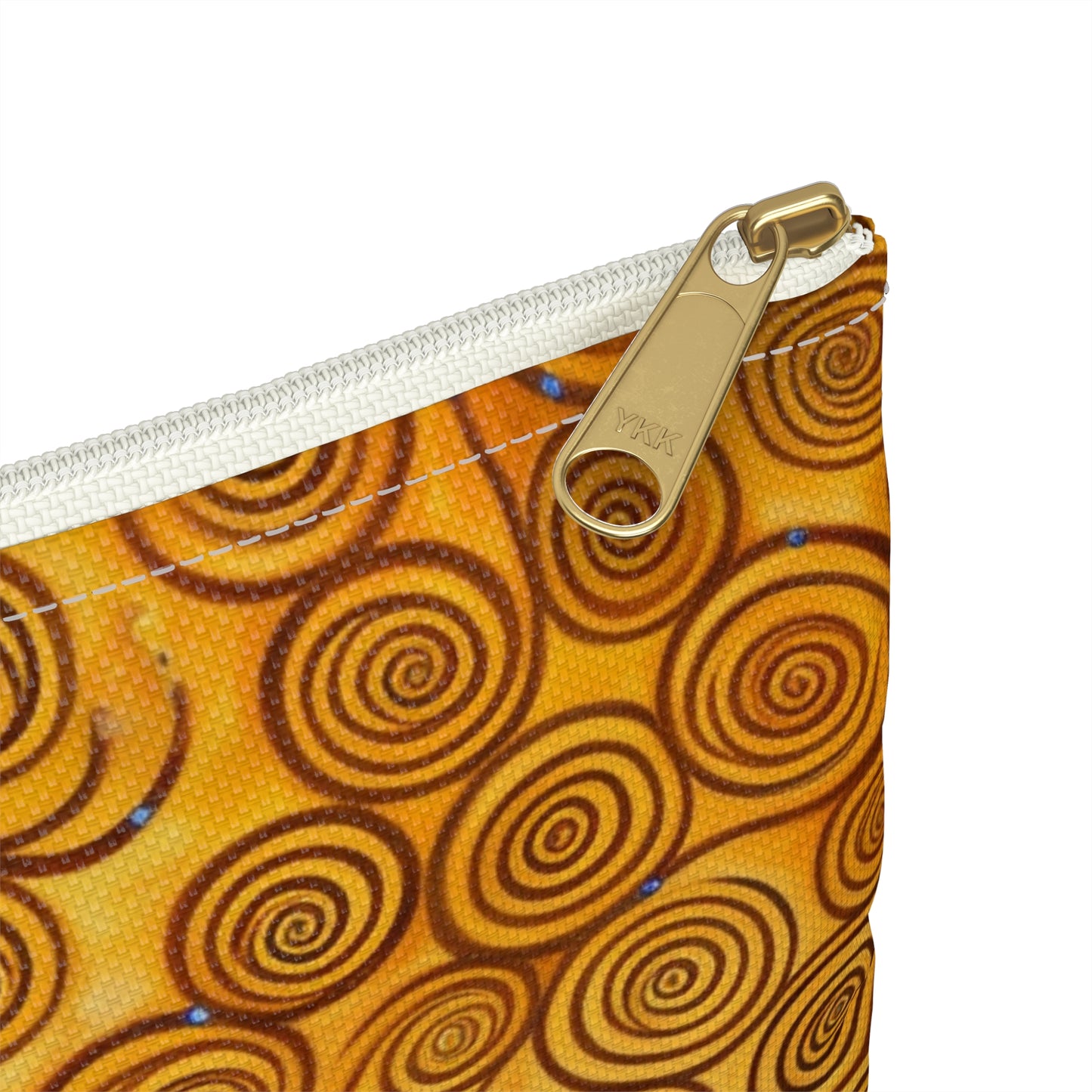 Symbolic Harmony: Gustav Klimt Tree of Life Accessory Pouch, Embrace Artistic Elegance