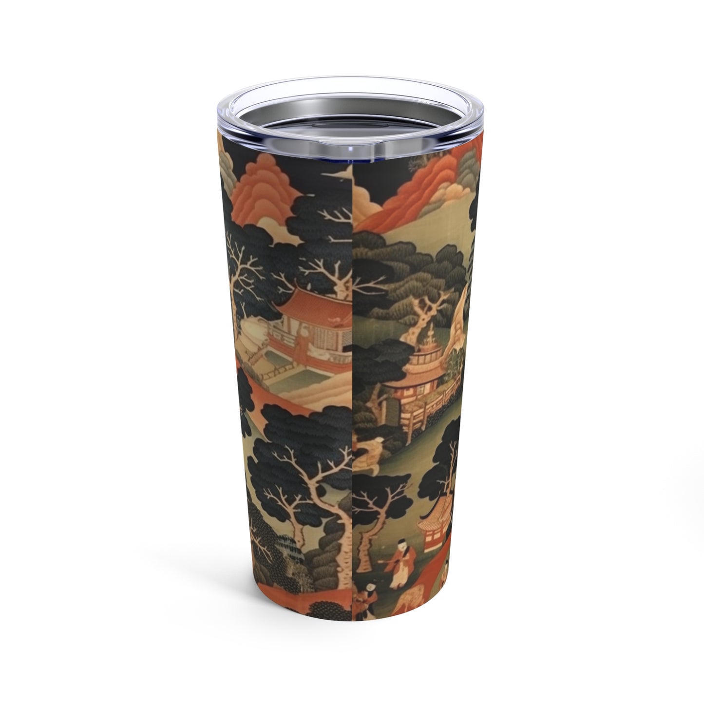 Tapestry Treasures: Japanese-inspired Tumbler for Art Lovers