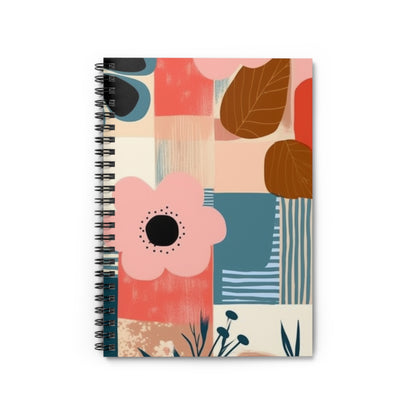 Abstract Expressions: Modern Art-Inspired Midcentury Modern Notebook with Timeless Design