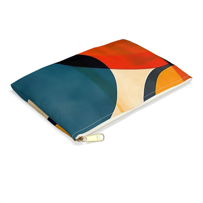 Best Midcentury Modern Geometric Art Accessory Pouch: Elevate Your Style with Abstract Sophistication