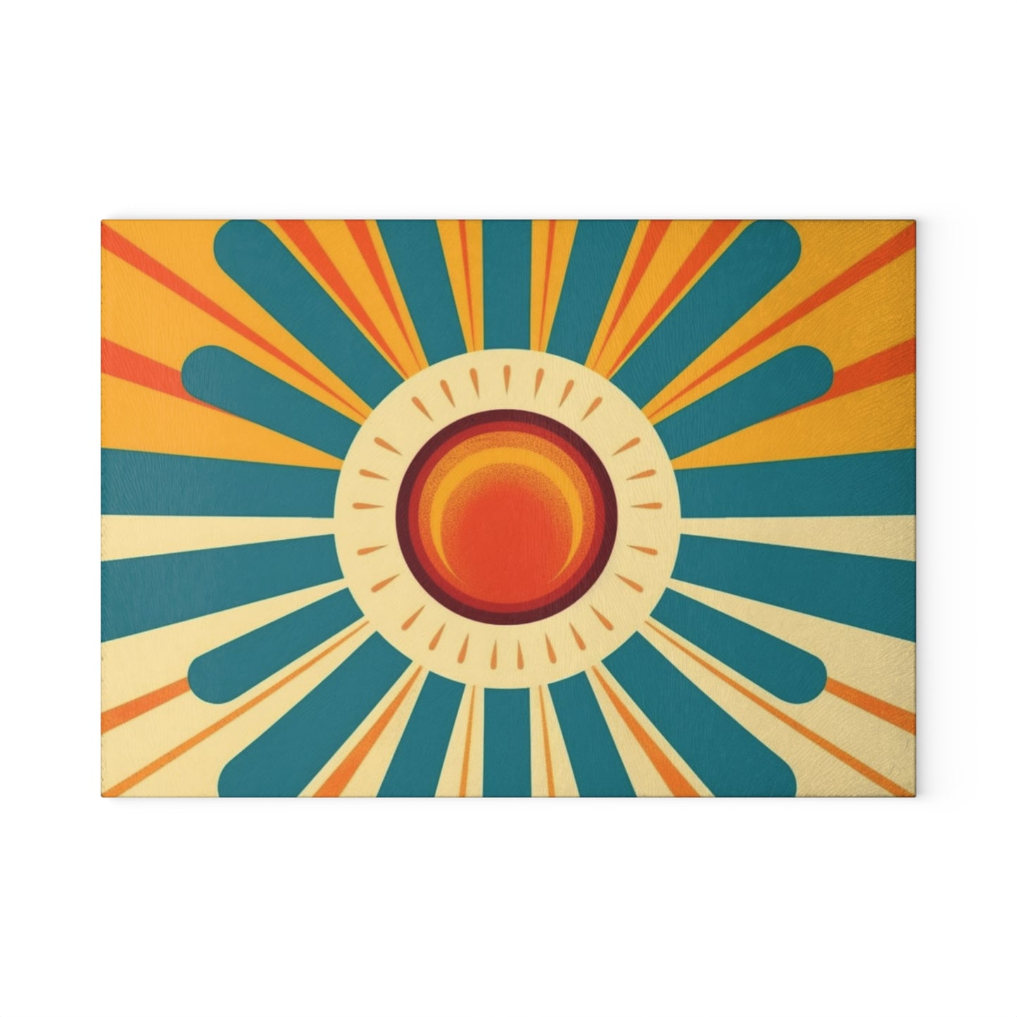 Atomic Age Sunshine: Midcentury Modern Sun Glass Cutting Board