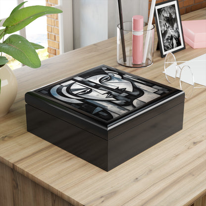 Cubist Paintings Jewelry Box: Captivating Brush Strokes in Every Refreshing Drink