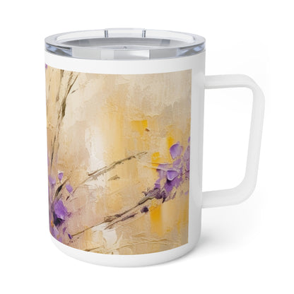 Lavender Color Symphony: Sip in Style with our Insulated Coffee Mug