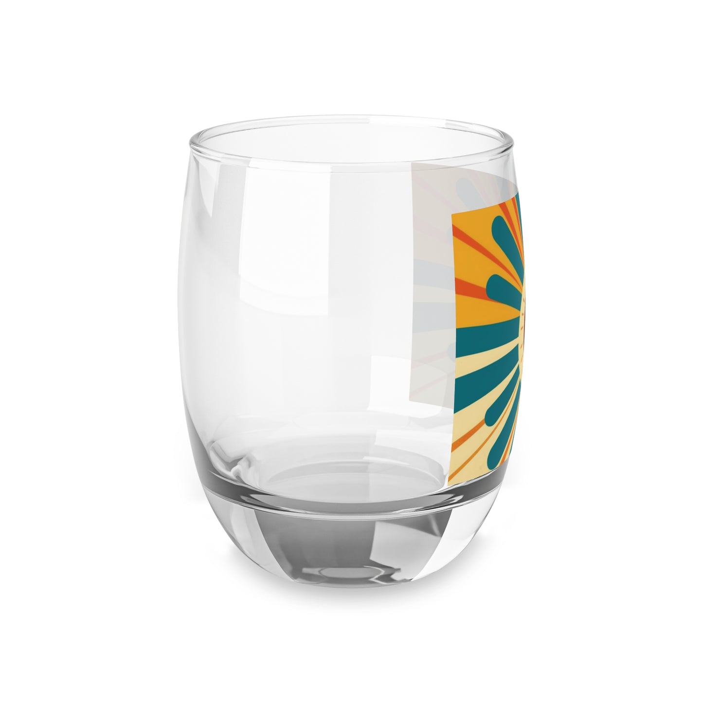 Atomic Age Sunshine: Midcentury Modern Sun Whiskey Glass