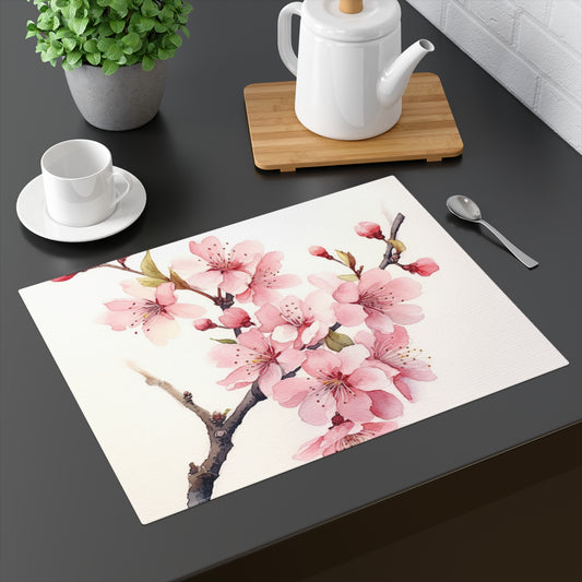 Watercolor Cherry Blossom Placemat