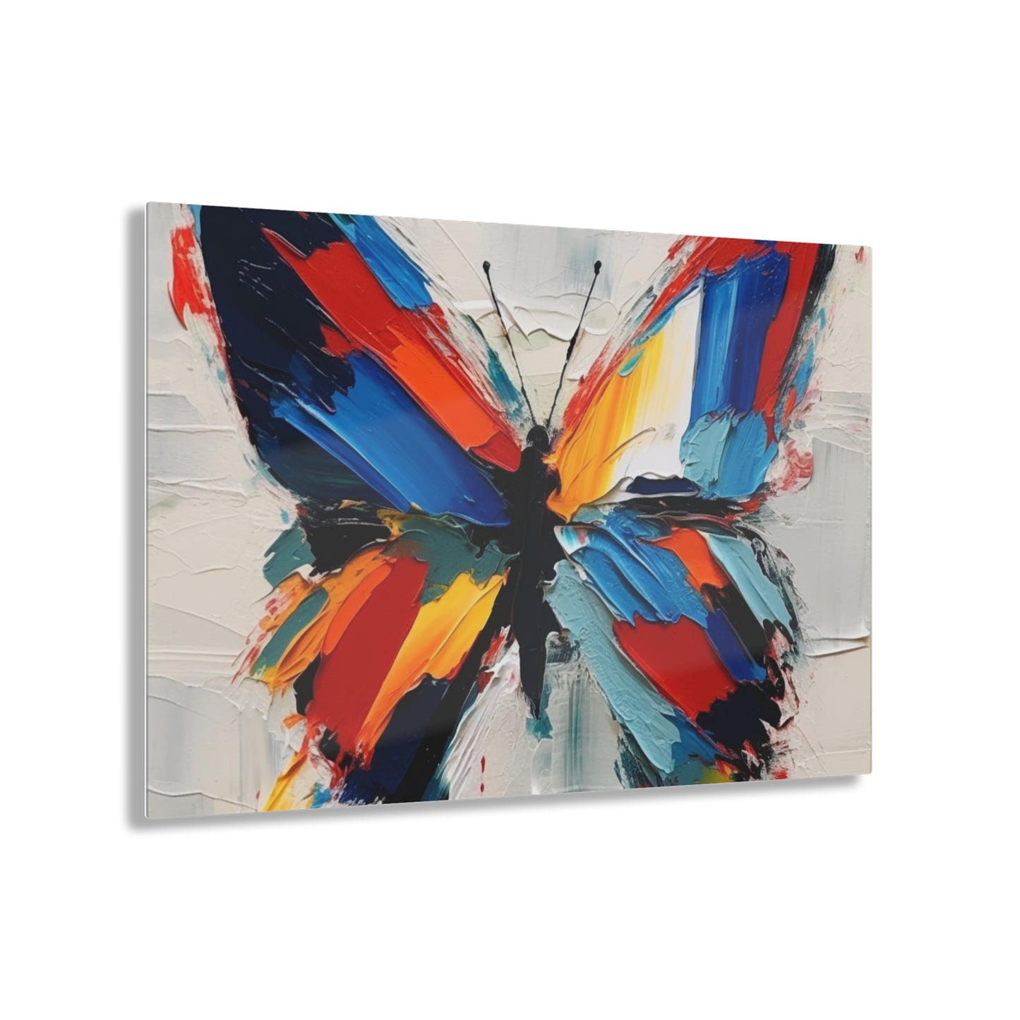 Abstract Acrylic Prints for Art Lovers: Butterfly-Inspired Delight