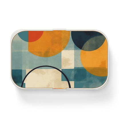 Geometric Gems: Bento Box Inspired by Abstract Geometric Art