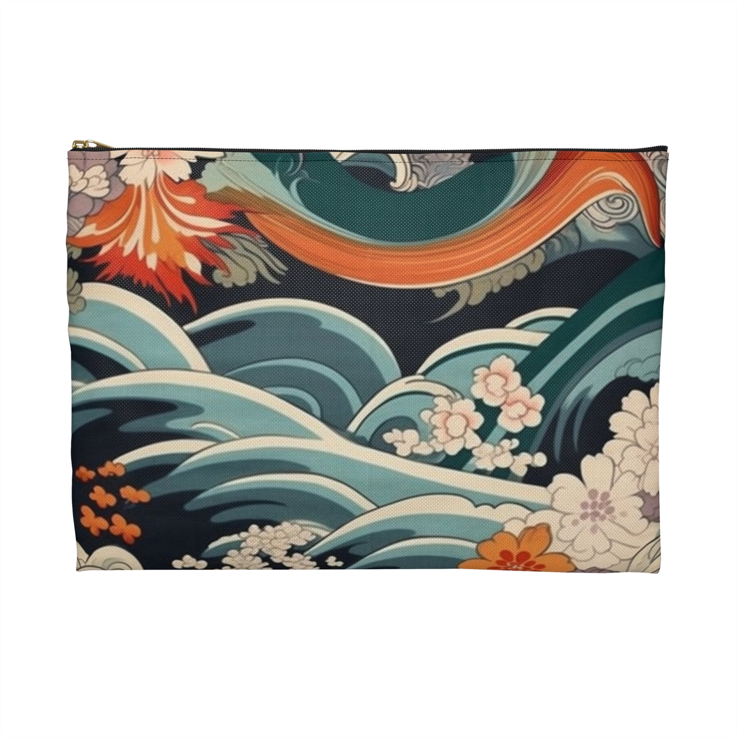 Elegant Kimono Accessory Pouch: Embrace Japanese Artistry