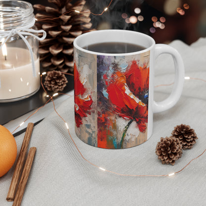 Unleash Your Creativity with Poppy Ceramic Mug: A Blossoming Artistic Journey