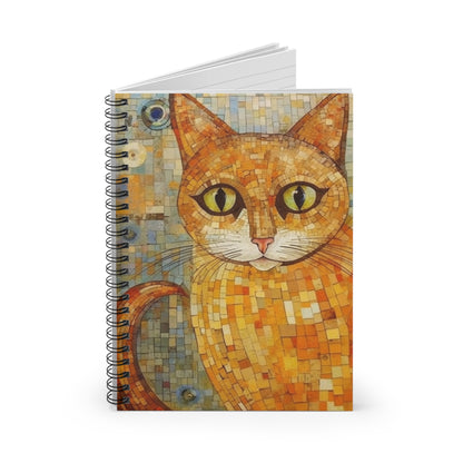 Vienna Secession Renaissance: Klimt-Inspired Spiral Notebook