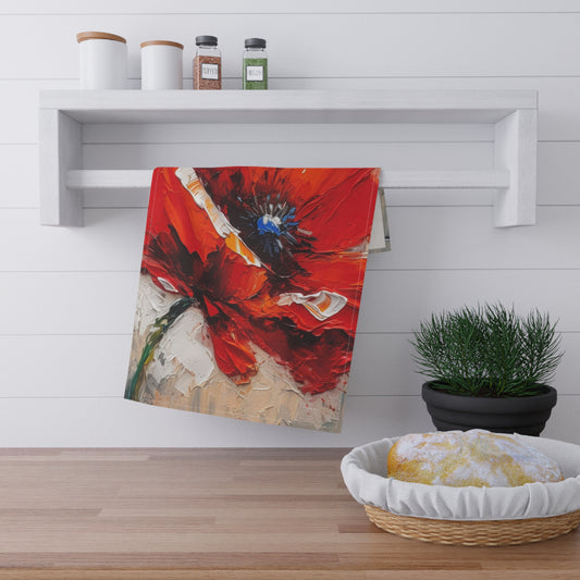 Unleash Your Creativity with Poppy Kitchen Towel: A Blossoming Artistic Journey