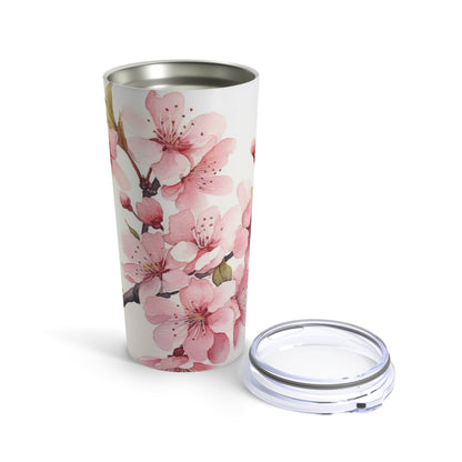 Watercolor Cherry Blossom Tumbler