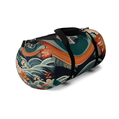 Elegant Kimono Duffel Bag: Embrace Japanese Artistry