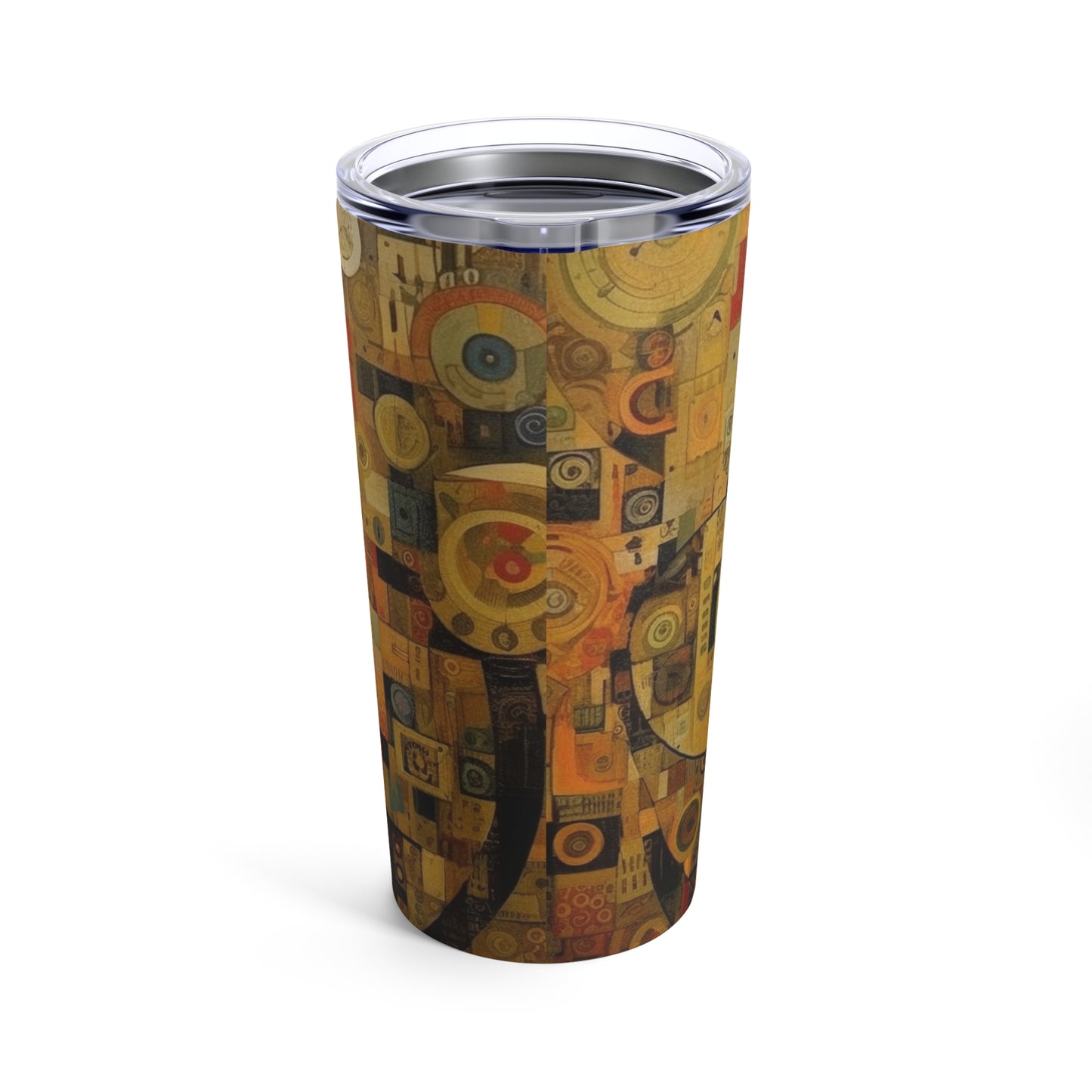 Expressions of Modernity: Klimt-Inspired Tumbler