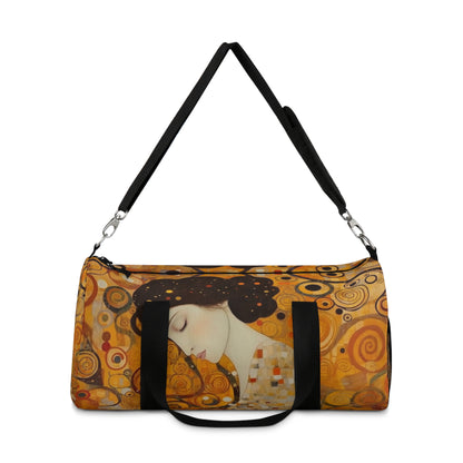 Gustav Klimt Inspired Duffel Bag: A Tribute to the Iconic Art of the Vienna Secession