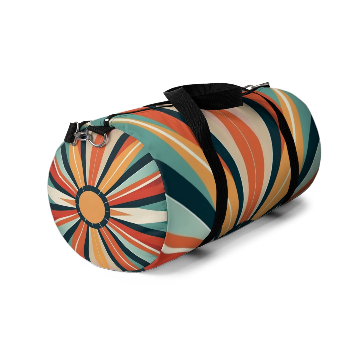 Starburst Candy Colored Retro Bliss: Carry it with Style in our 1960s-inspired Duffel Bag