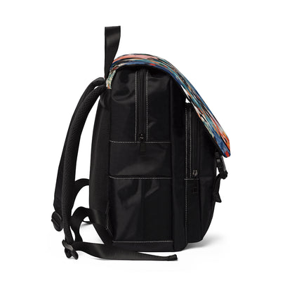 Kimono Dreams Unisex Casual Shoulder Backpack: Experience Japanese Elegance