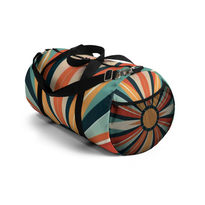 Starburst Candy Colored Retro Bliss: Carry it with Style in our 1960s-inspired Duffel Bag