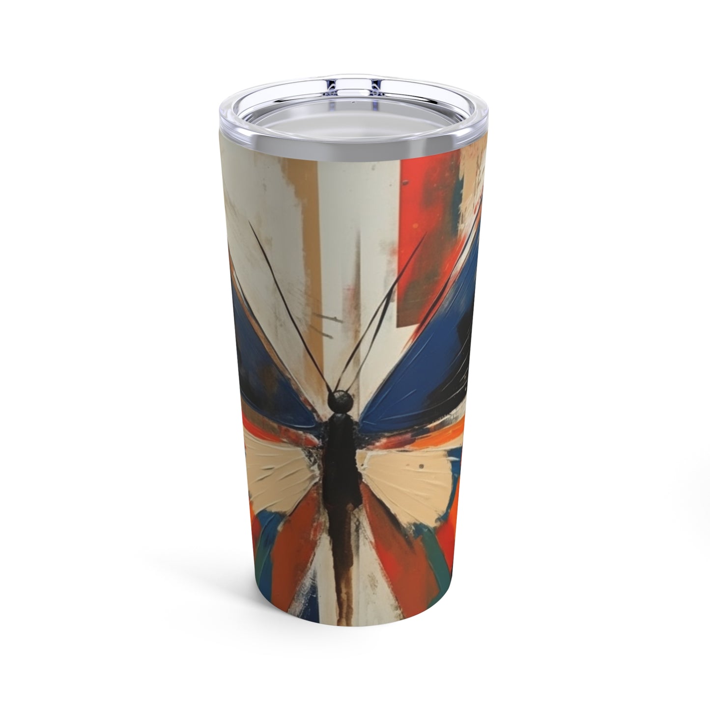 Abstract Butterfly Paradise: Tumbler for Nature and Art Lovers