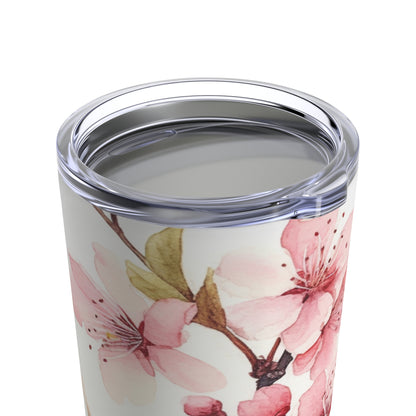 Watercolor Cherry Blossom Tumbler