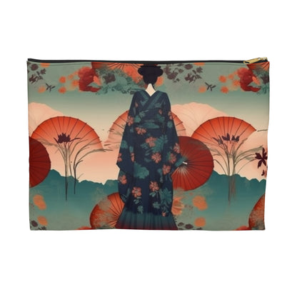 Fashionable Kimono-Inspired Accessory Pouch: Unleash Your Style