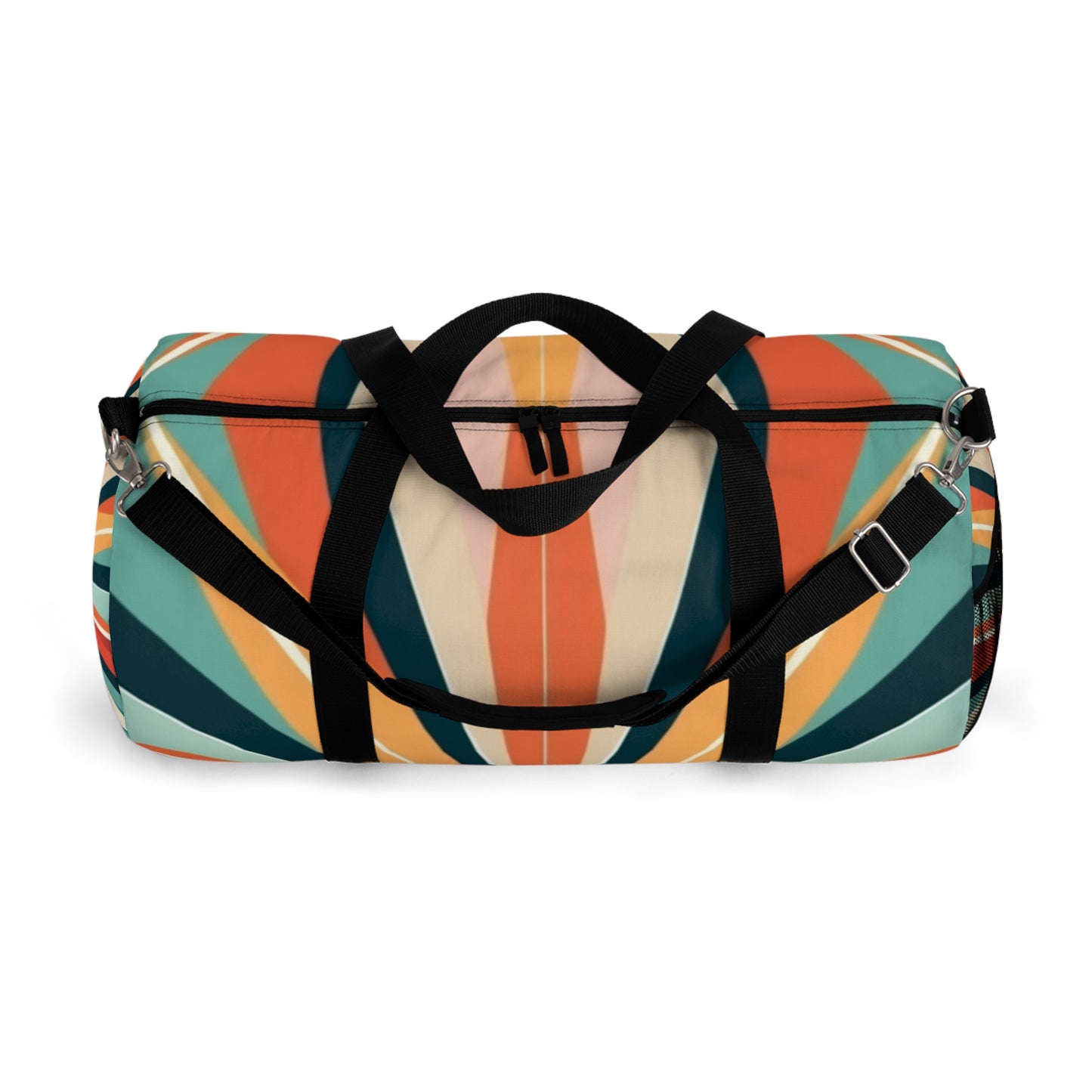 Starburst Candy Colored Retro Bliss: Carry it with Style in our 1960s-inspired Duffel Bag