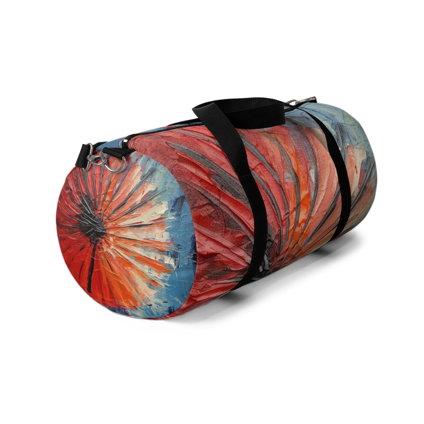 Umbrella Painting Duffel Bag: Channel Your Inner Artist with Abstract Oil Paint