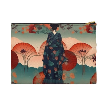 Fashionable Kimono-Inspired Accessory Pouch: Unleash Your Style