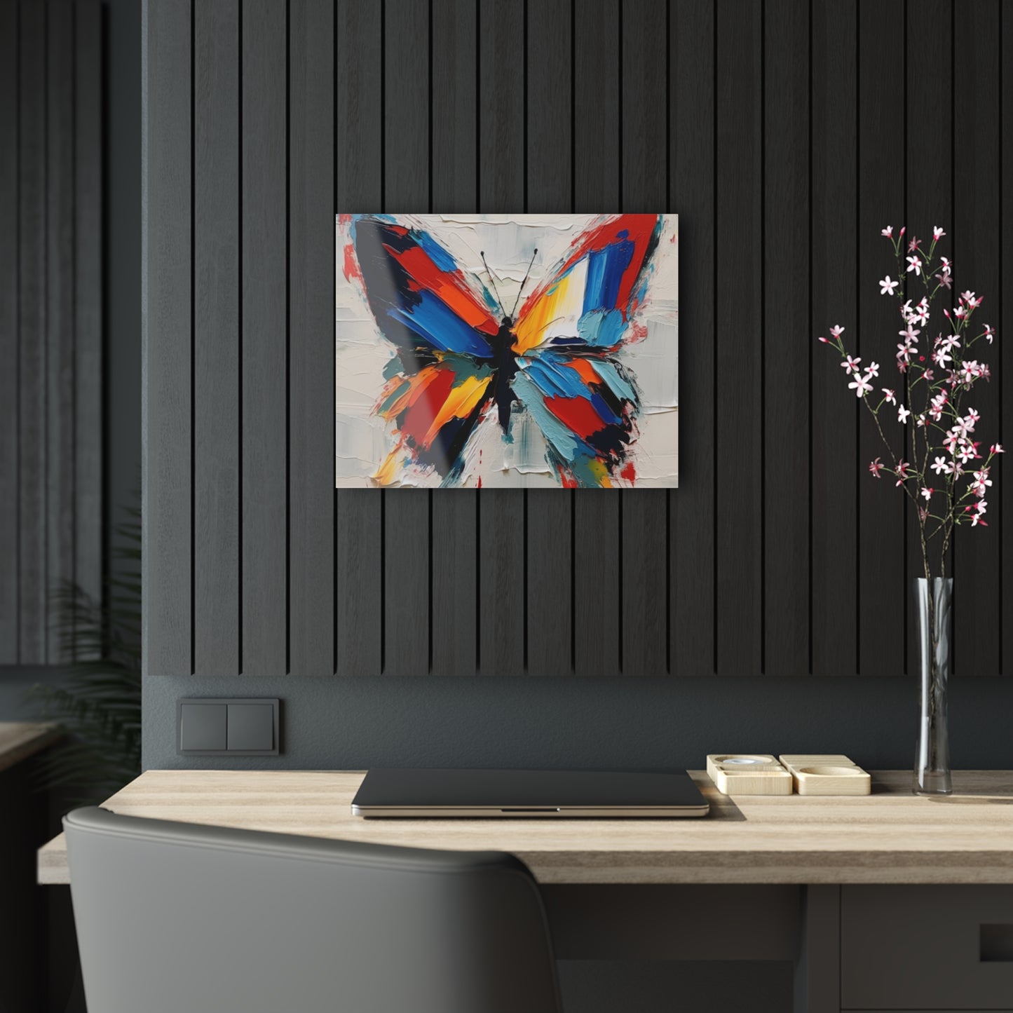 Abstract Acrylic Prints for Art Lovers: Butterfly-Inspired Delight