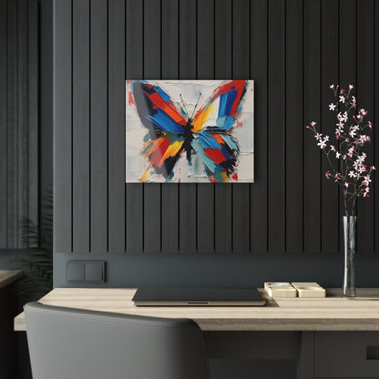 Abstract Acrylic Prints for Art Lovers: Butterfly-Inspired Delight