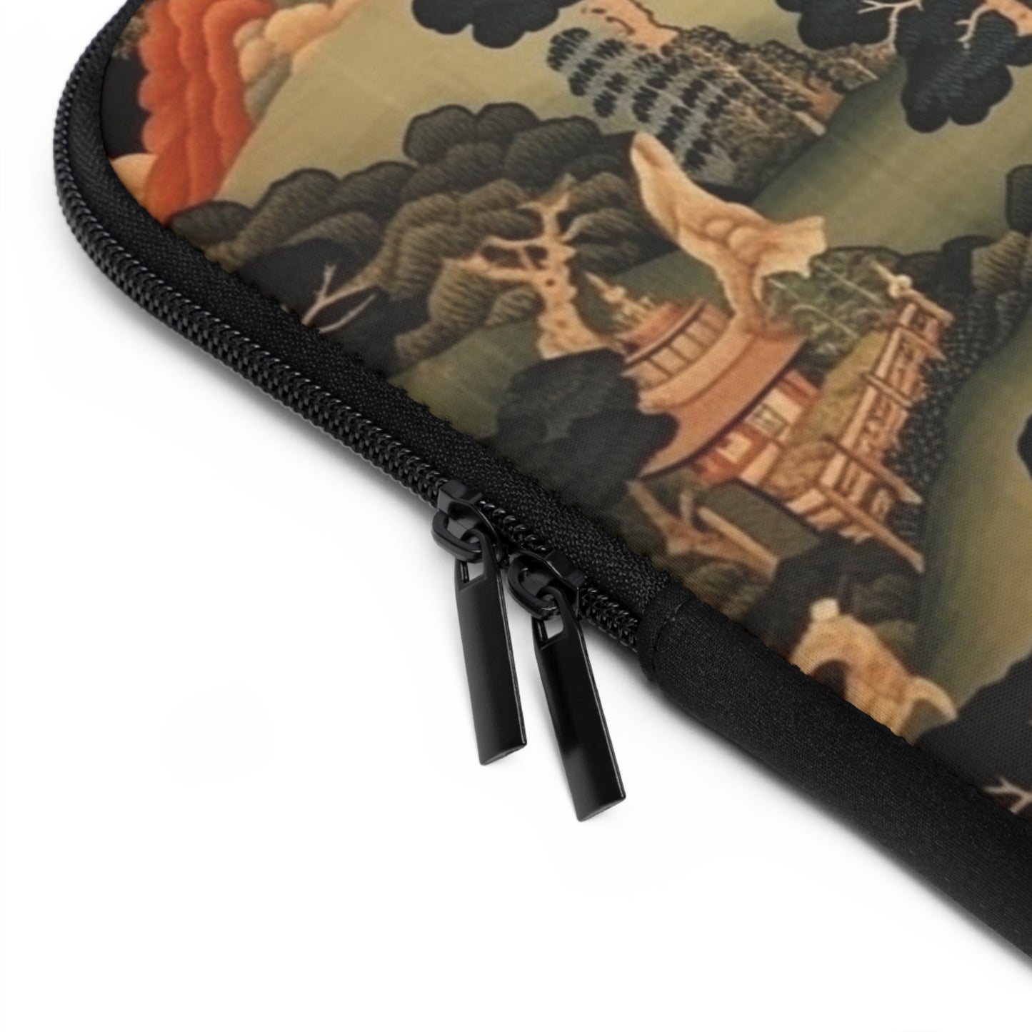 Tapestry Treasures: Japanese-inspired Laptop Sleeve for Art Lovers