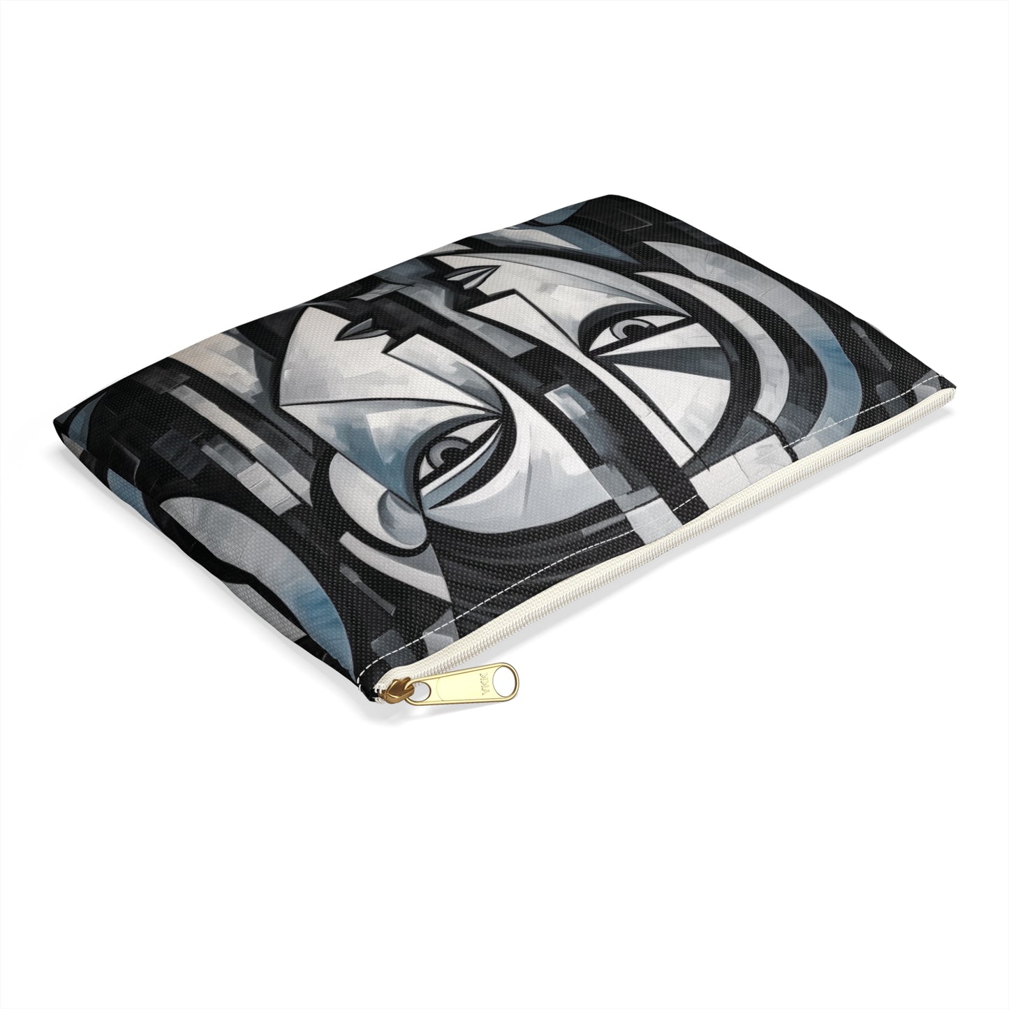 Cubist Paintings Accessory Pouch: Captivating Brush Strokes