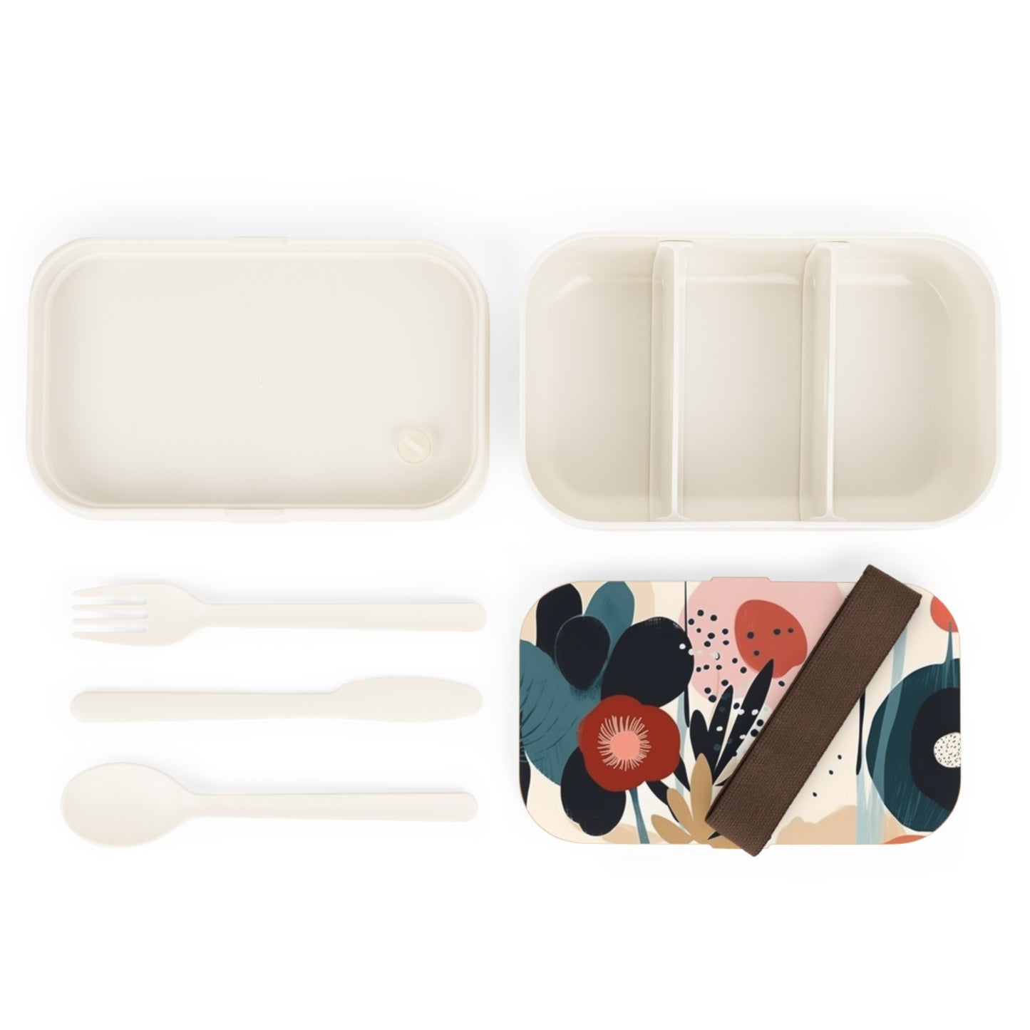 Atomic Elegance: Midcentury Modern Bento Box with a Twist of Vintage Fashion