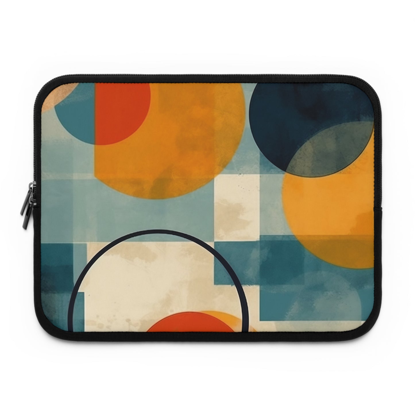 Geometric Gems: Laptop Sleeve Inspired by Abstract Geometric Art