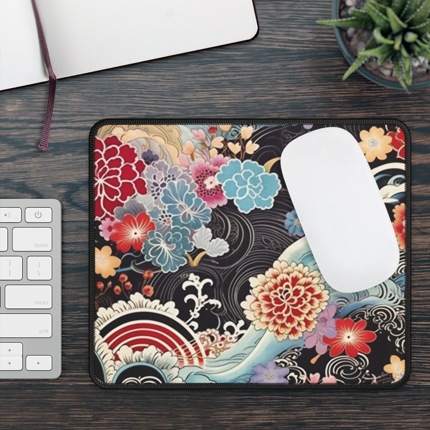 Authentic Japanese Kimono Gaming Mouse Pad: Embrace Tradition