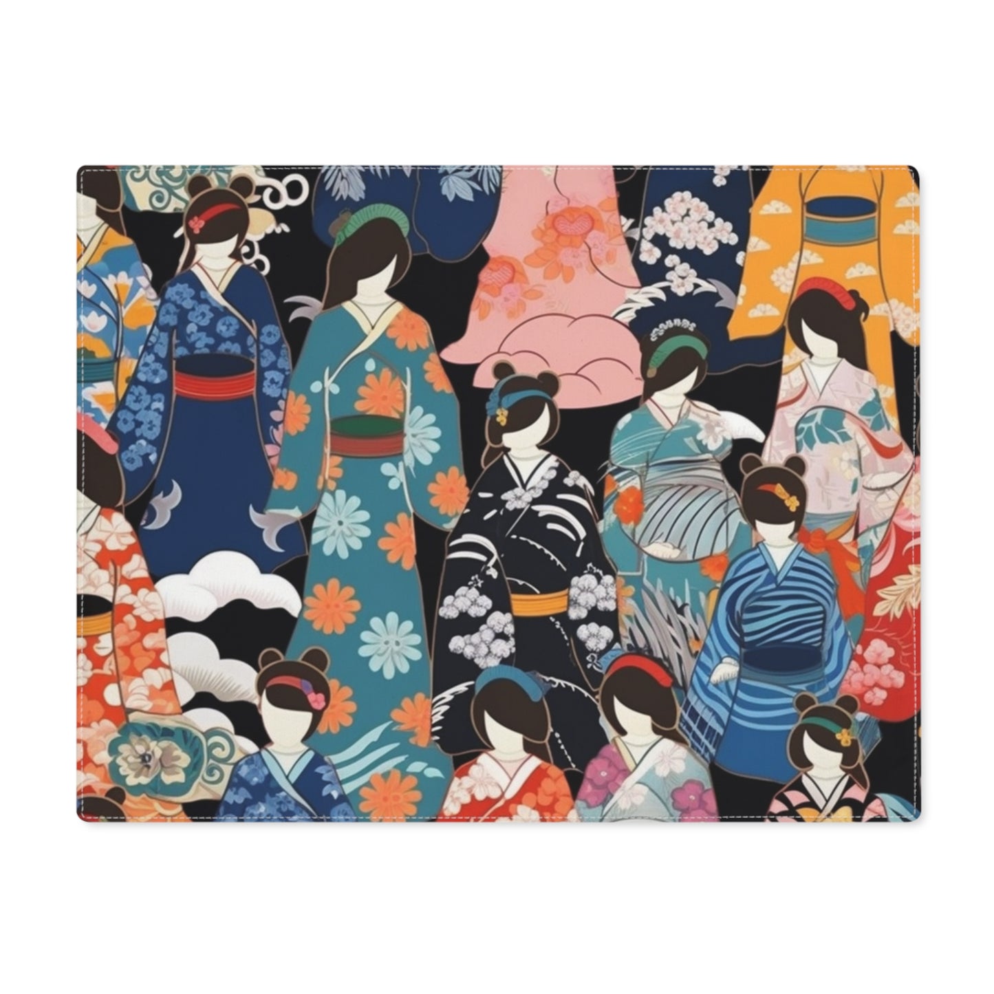 Kimono Dreams Placemat: Experience Japanese Elegance