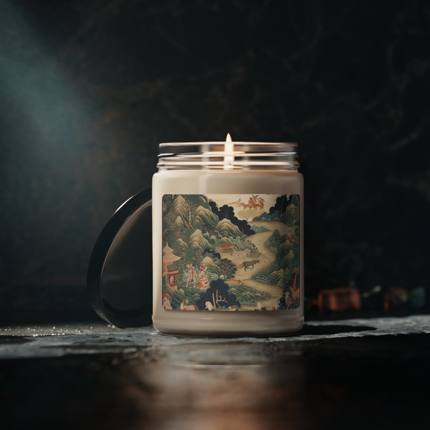 Japanese Tapestry Scented Soy Candle: Embrace the Artistic Splendor