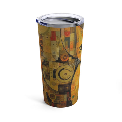 Expressions of Modernity: Klimt-Inspired Tumbler