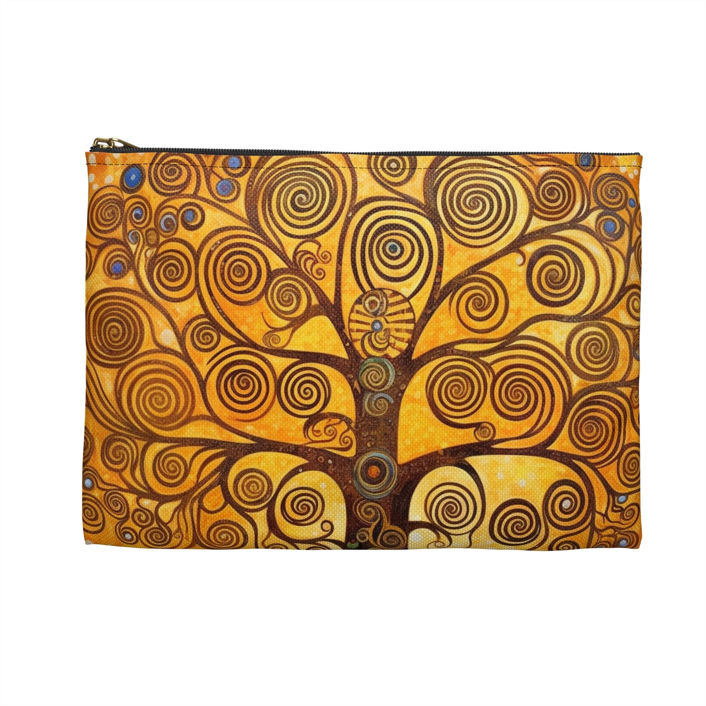 The Tree of Life Accessory Pouch: A Modern Art Tribute to Gustav Klimt