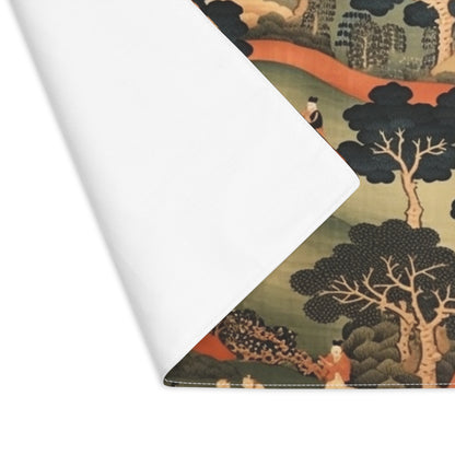 Tapestry Treasures: Japanese-inspired Placemat for Art Lovers