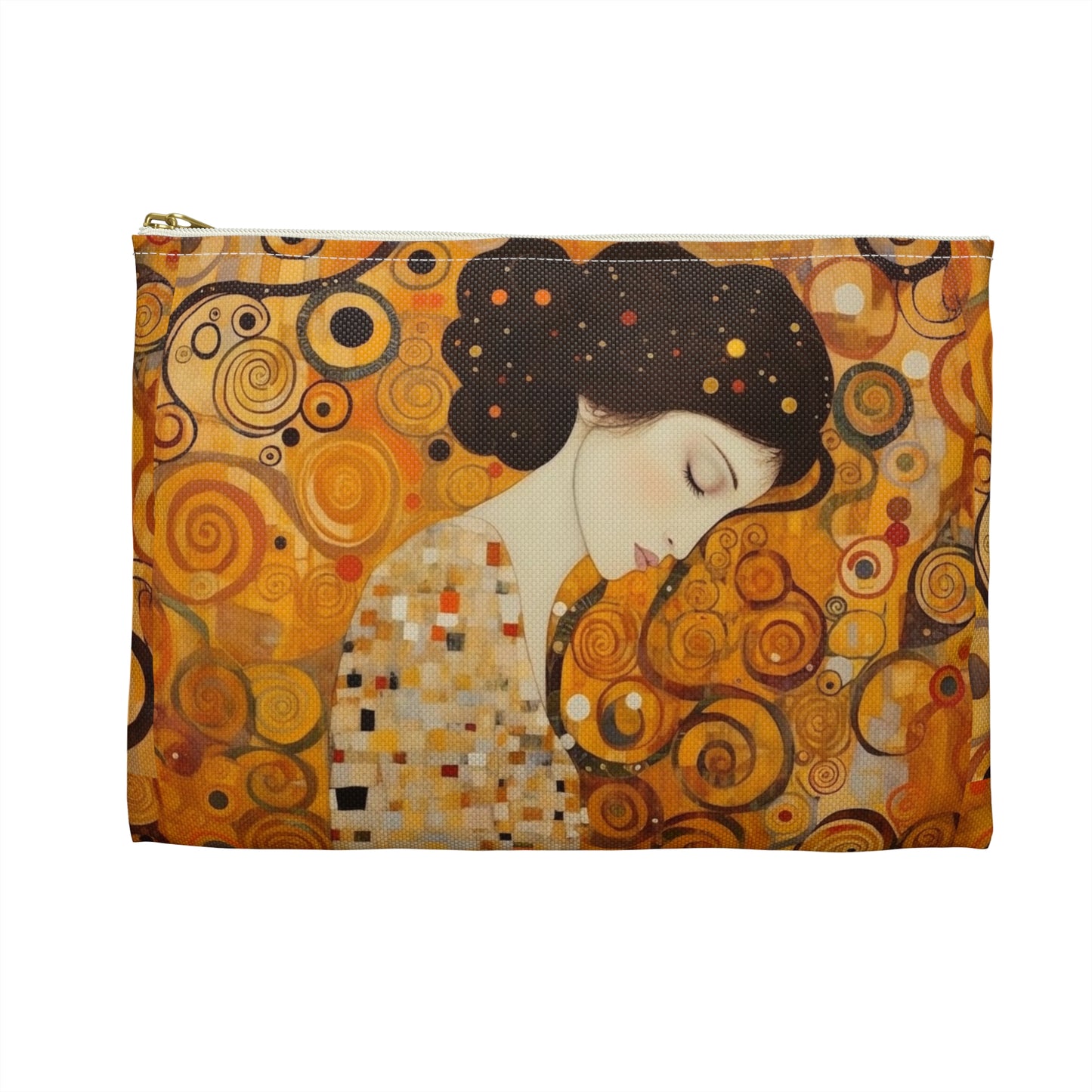 Gustav Klimt Inspired Accessory Pouch: A Tribute to the Iconic Art of the Vienna Secession