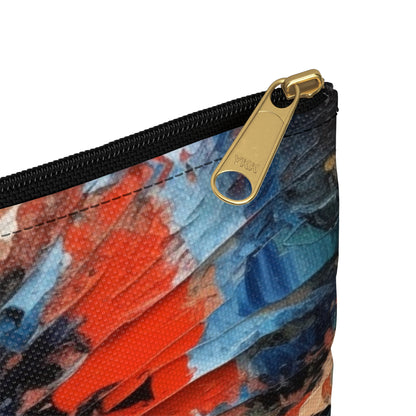 Accessory Pouch with Bauhaus-Inspired Butterfly Drawing: A Harmonious Blend of Art and Functionality