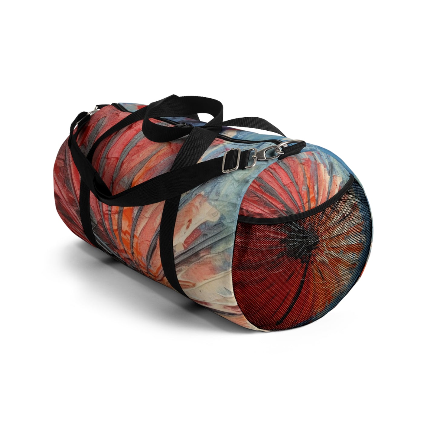 Umbrella Painting Duffel Bag: Channel Your Inner Artist with Abstract Oil Paint