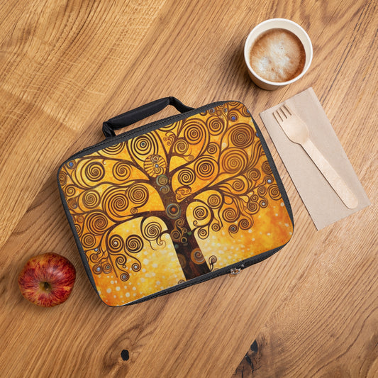 The Tree of Life Lunch Bag: A Modern Art Tribute to Gustav Klimt