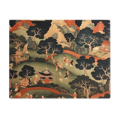 Tapestry Treasures: Japanese-inspired Placemat for Art Lovers