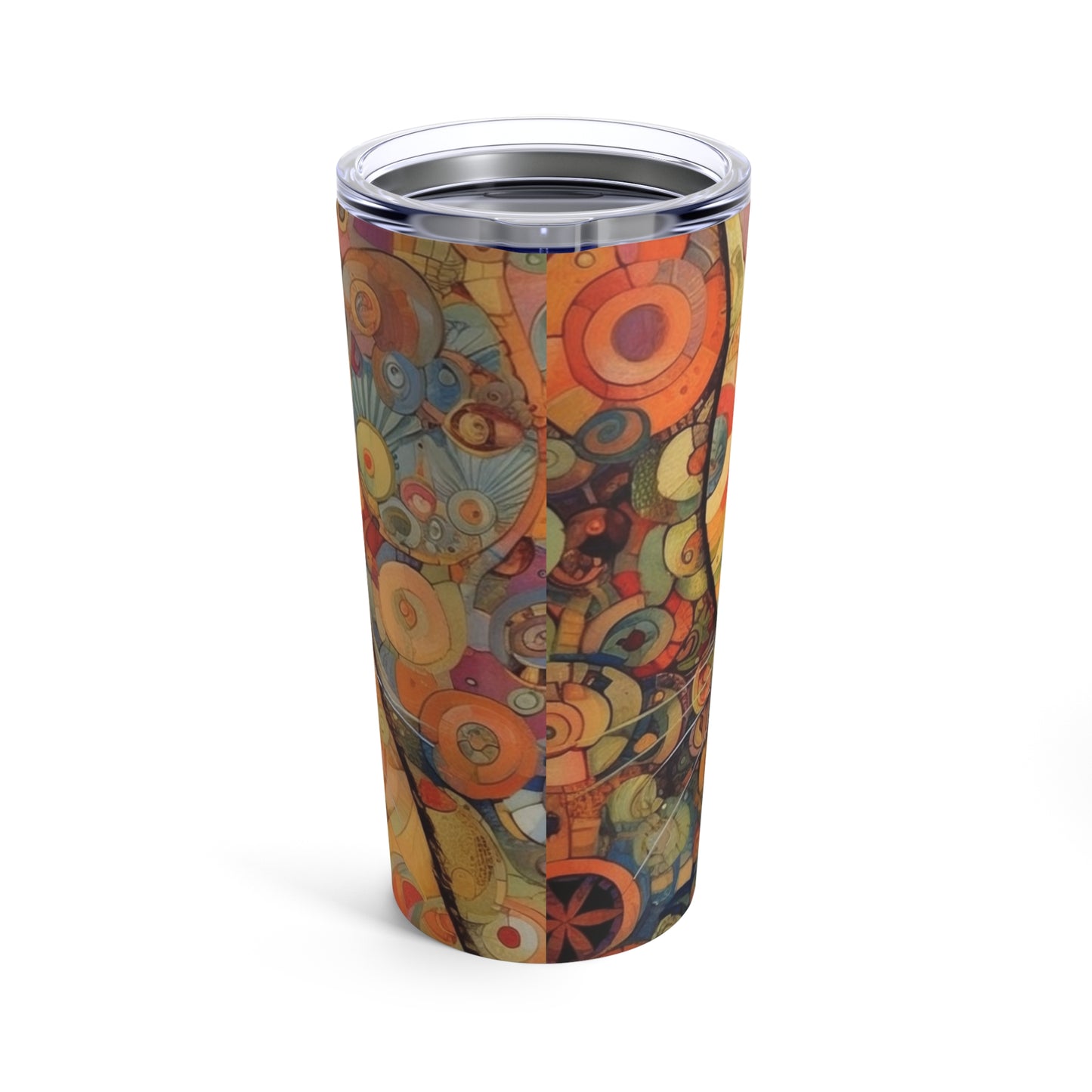 Art Nouveau Revival: Klimt-Inspired Tumbler