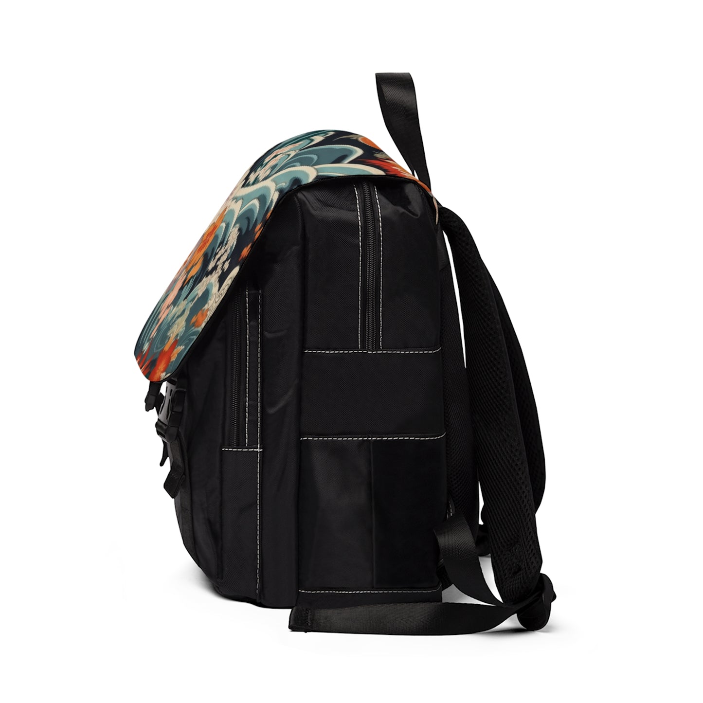 Elegant Kimono Unisex Casual Shoulder Backpack: Embrace Japanese Artistry