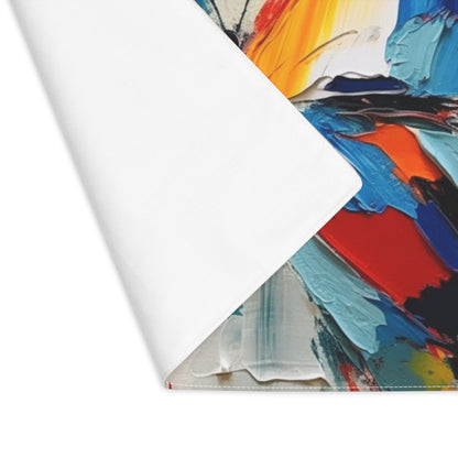 Abstract Placemat for Art Lovers: Butterfly-Inspired Delight