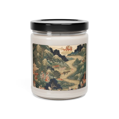 Japanese Tapestry Scented Soy Candle: Embrace the Artistic Splendor